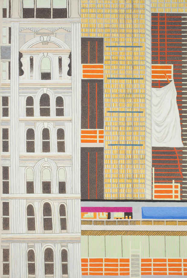 poster for Yvonne Jacquette “Daytime New York”