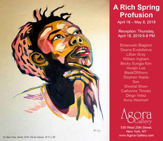 poster for “A Rich Spring Profusion” Exhibition