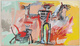 poster for Jean-Michel Basquiat Exhibition