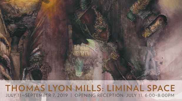 poster for Thomas Lyon Mills “Liminal Space”