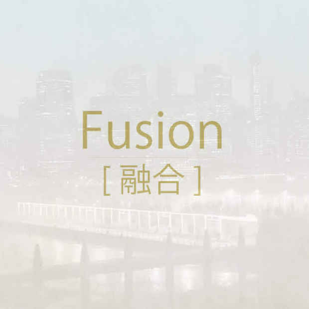 poster for “Fusion” Exhibition