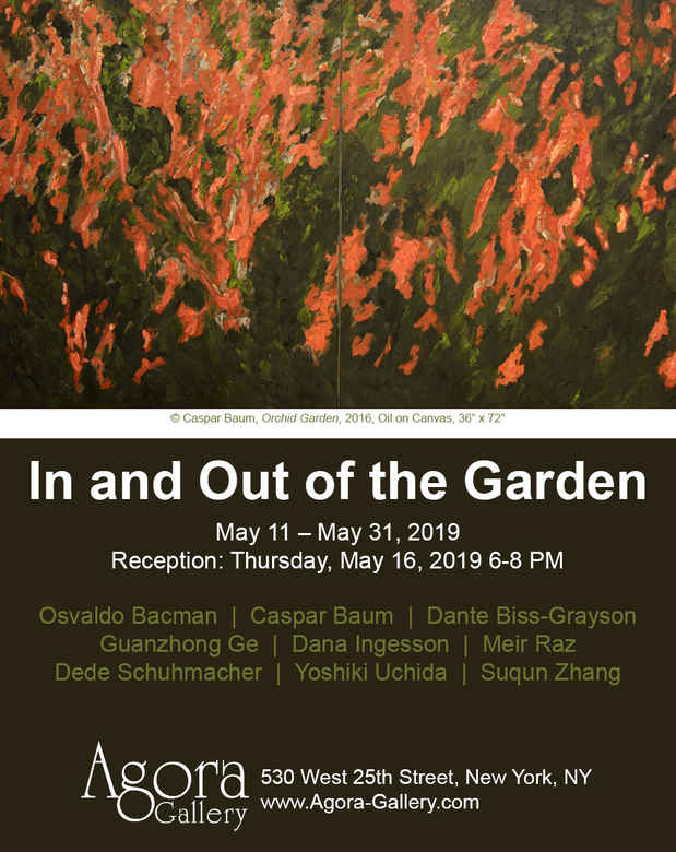 poster for “In and Out of the Garden” Exhibition