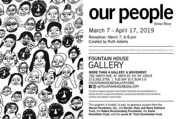 poster for “Our People” Exhibition