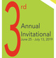poster for “3rd Annual Invitational” Exhibition