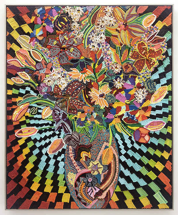 poster for Caroline Larsen “Kaleidoscopic”