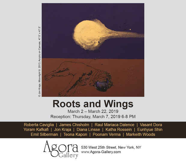 poster for “Roots and Wings” Exhibition