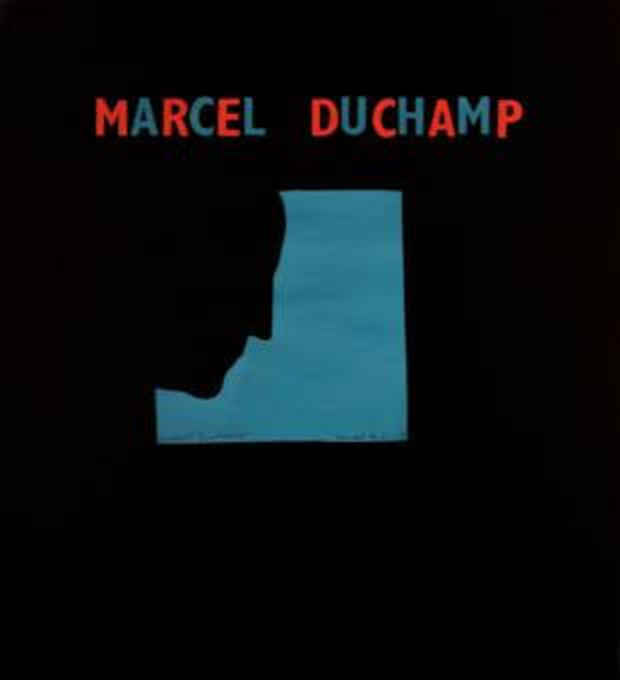 poster for “Depicting Duchamp: Portraits of Marcel Duchamp and/or Rrose Sélavy” Exhibition 