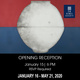 poster for Ik-Joong Kang “Moon Jar/Longing for Home”