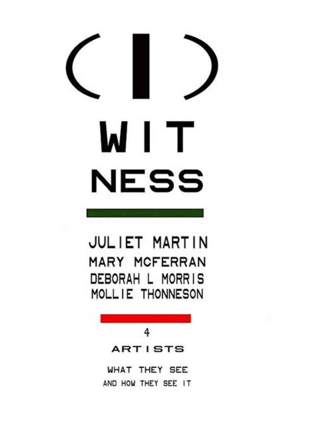 poster for “(I) Witness” Exhibition