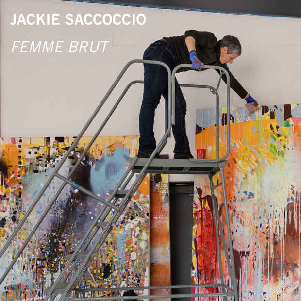 poster for Jackie Saccoccio “Femme Brut”