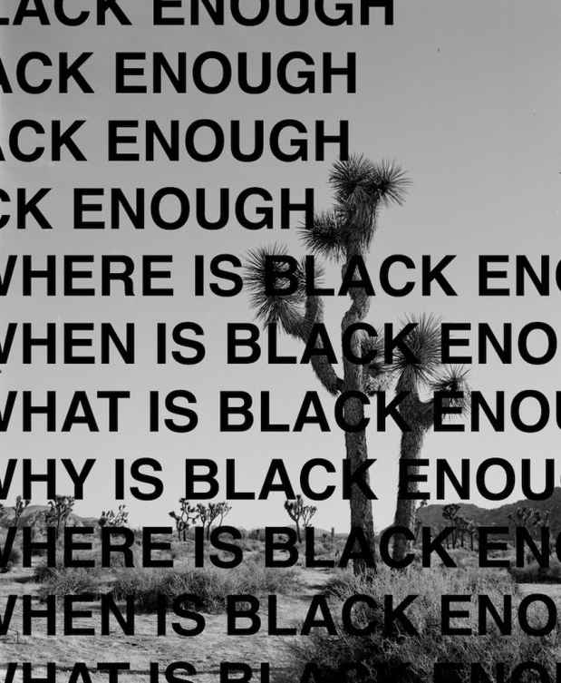 poster for Kevin Claiborne “Black Enough”