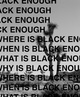 poster for Kevin Claiborne “Black Enough”