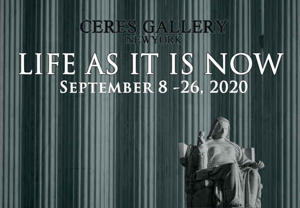 poster for “Life As It Is Now” Exhibition