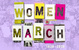 poster for “Women March” Exhibition