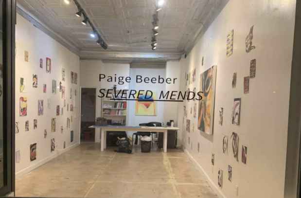 poster for Paige Beeber “Severed Mends”