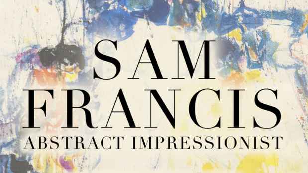 poster for Sam Francis Exhibition