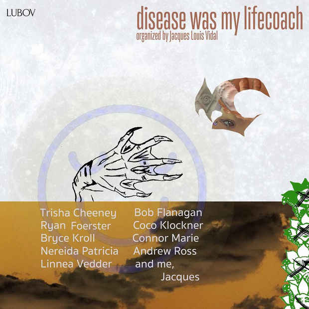 poster for “Disease Was My Life Coach” Exhibition