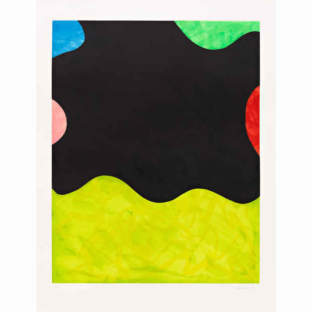 poster for Mary Heilmann Exhibition