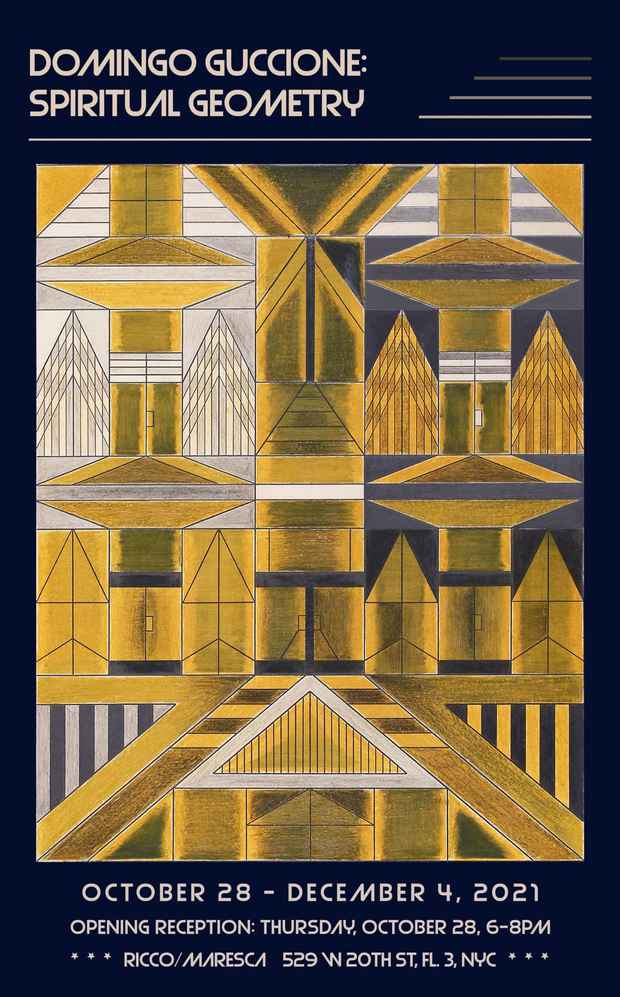 poster for Domingo Guccione “Spiritual Geometry poster”