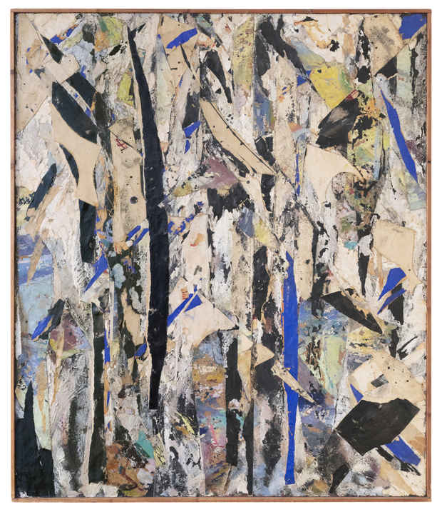 poster for Lee Krasner “Collage Paintings 1938–1981”