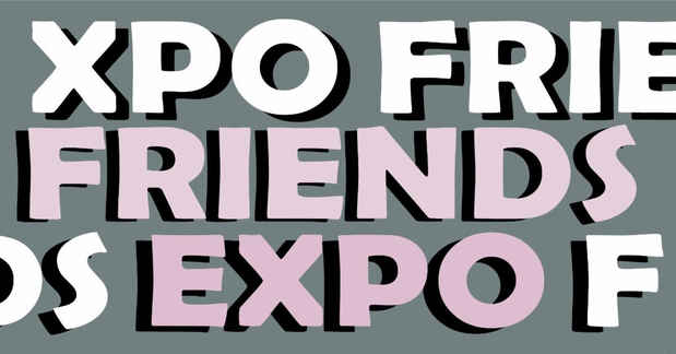 poster for “Friends Expo” Exhibition
