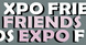 poster for “Friends Expo” Exhibition