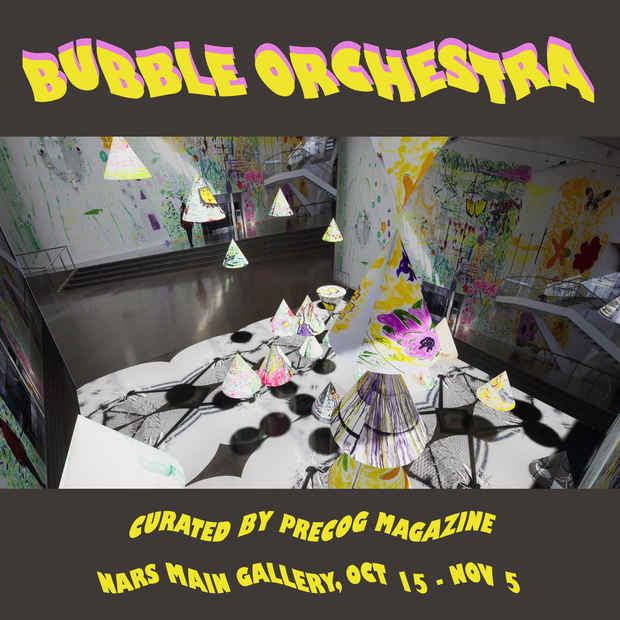 poster for “Bubble Orchestra” Exhibition