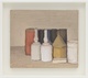 poster for Albers and Morandi “Never Finished”