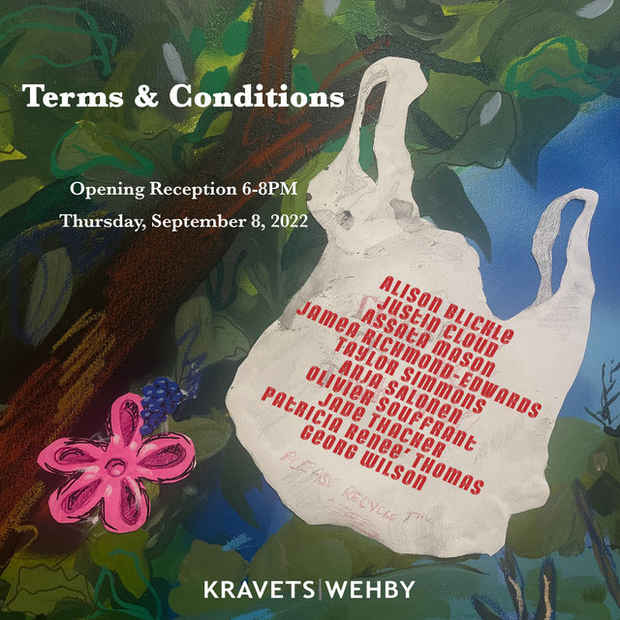 poster for “Terms & Conditions” Exhibition