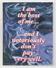 poster for David Kramer “…I Am The Boss of Me”