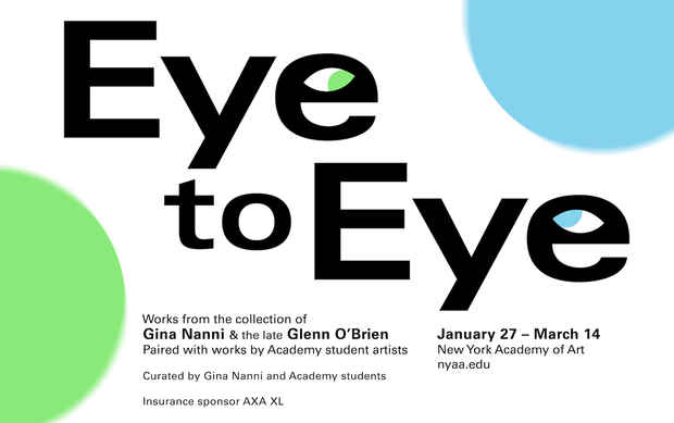 poster for “Eye to Eye” Exhibition