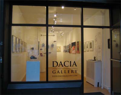 poster for Dacia Gallery